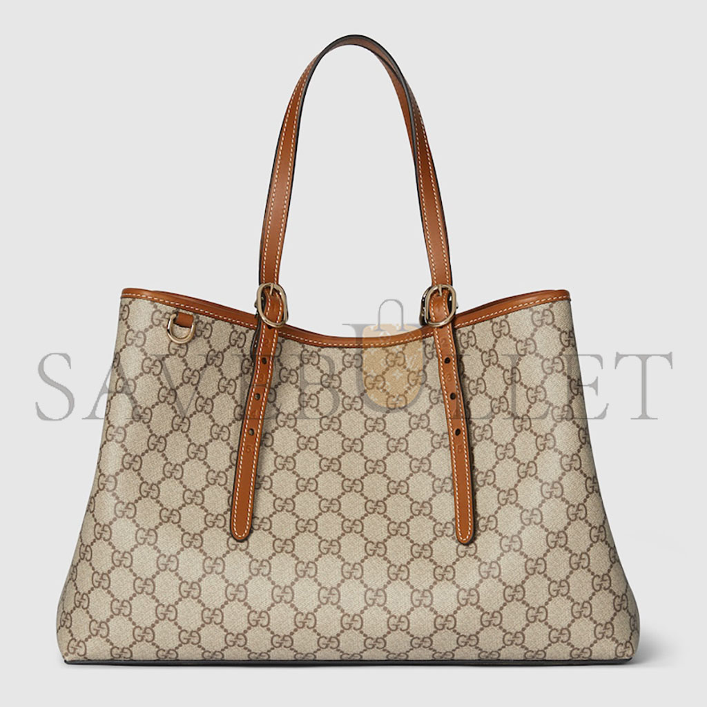 GUCCI GG EMBLEM MEDIUM TOTE BAG 815213 (38*25*15cm)